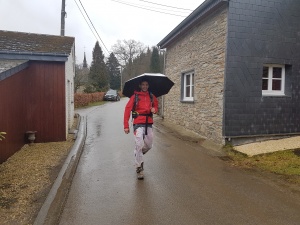 Umbrella Legend Joel Laguna Belver leaving CP4